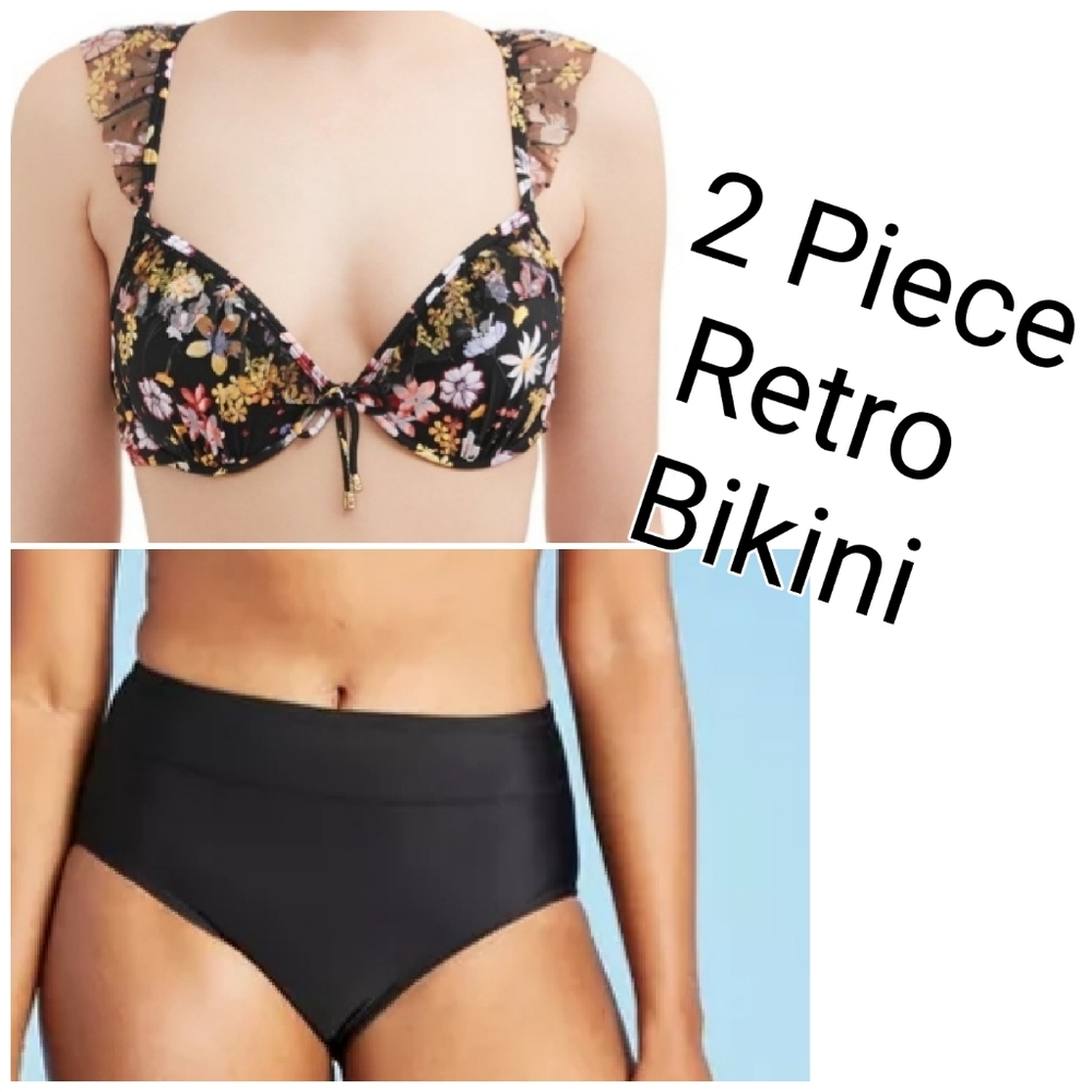 2 Piece High Waisted Bikini